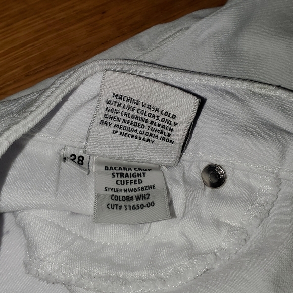 Hudson Bacara Crop Straight Cuffed Jeans - Picture 5 of 12